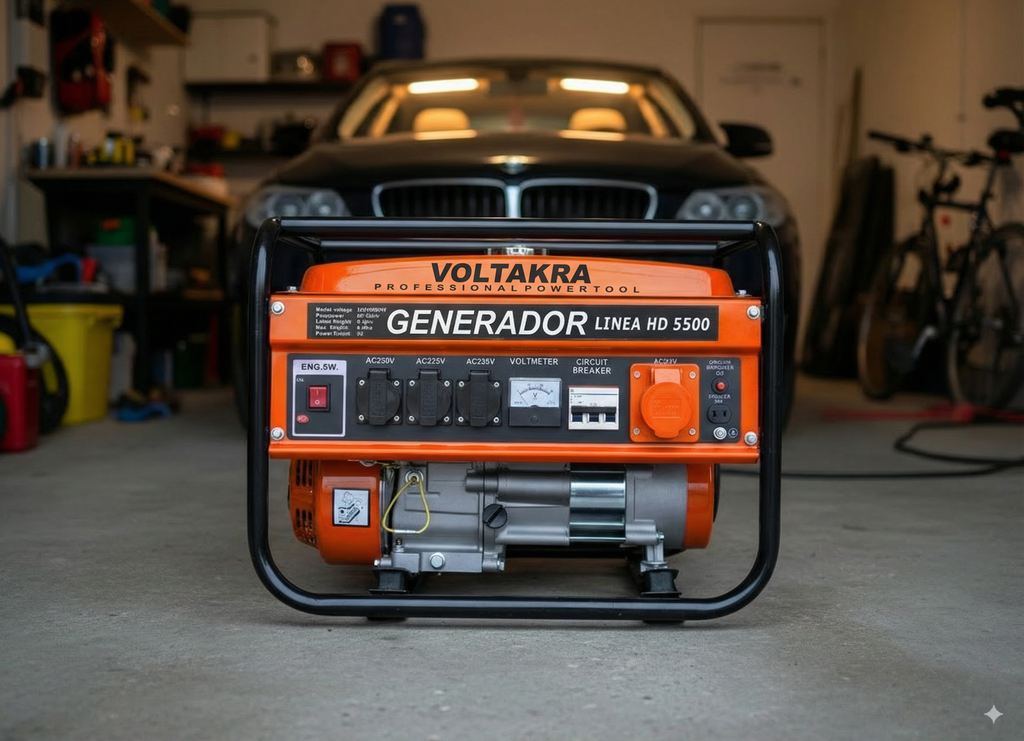 VOLTAKRA - Generador De Gasolina Potencia 9000W