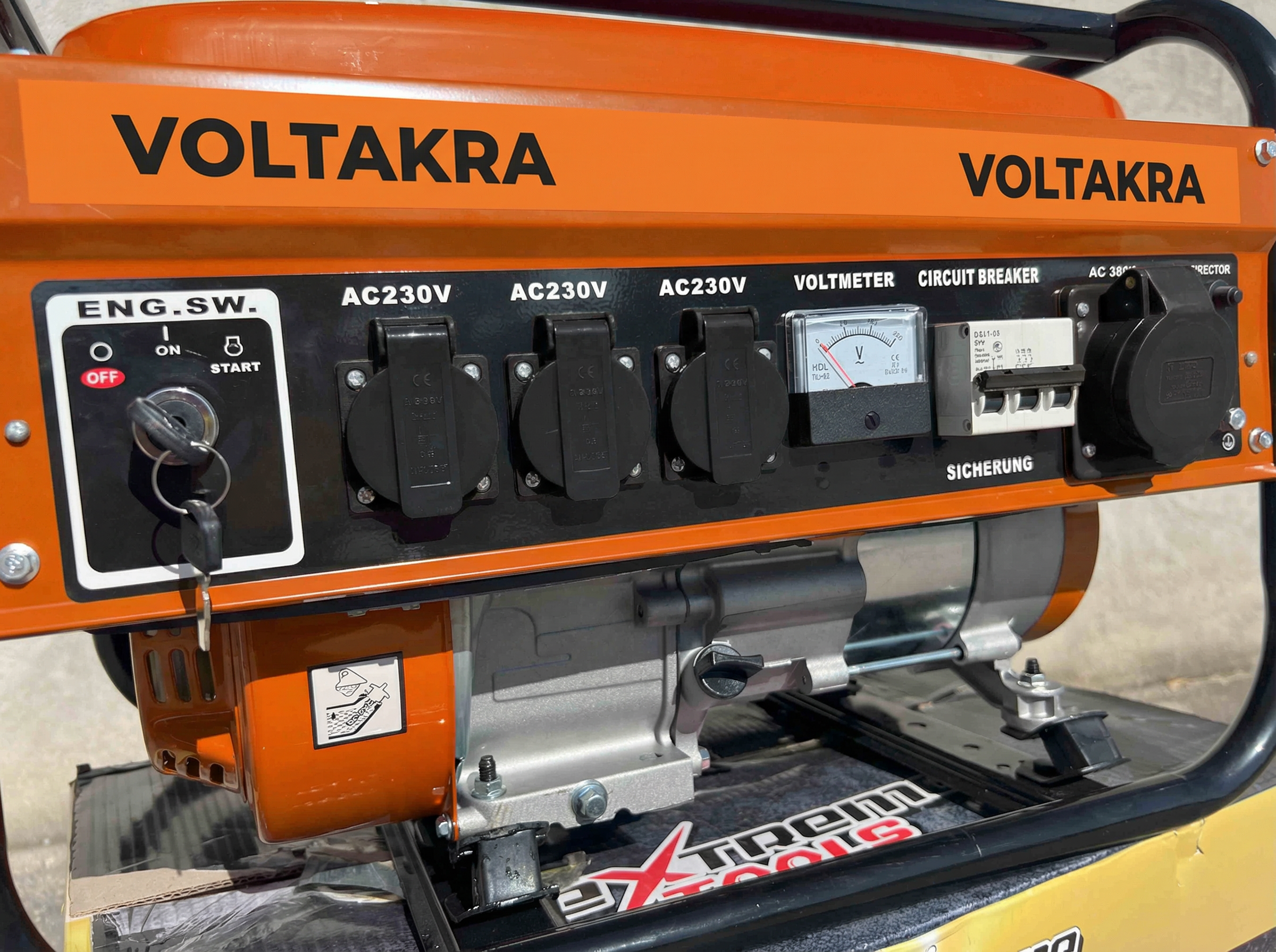 VOLTAKRA - Gerador A Gasolina Pro Max - Imagen 04