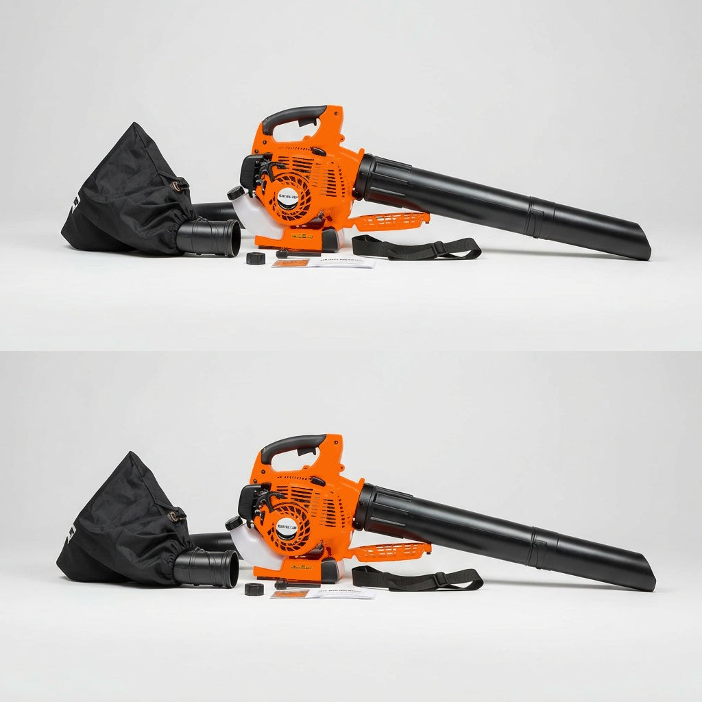 Soplador/Aspirador/Triturador De Hojas A Gasolina 3 En 1 | Modelo Profesional 26Cc – VOLTAKRA